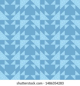 Ethnic boho seamless pattern. Lace. Embroidery on fabric. Patchwork texture. Weaving. Traditional ornament. Tribal pattern. Folk motif. Can be used for wallpaper, textile, wrapping, web.