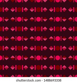 Ethnic boho seamless pattern. Lace. Embroidery on fabric. Patchwork texture. Weaving. Traditional ornament. Tribal pattern. Folk motif. Can be used for wallpaper, textile, wrapping, web.