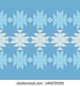 Ethnic boho seamless pattern. Lace. Embroidery on fabric. Patchwork texture. Weaving. Traditional ornament. Tribal pattern. Folk motif. Can be used for wallpaper, textile, wrapping, web.