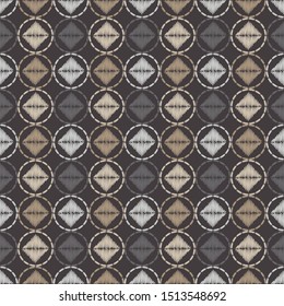 Ethnic boho seamless pattern. Lace. Embroidery on fabric. Patchwork texture. Weaving. Traditional ornament. Tribal pattern. Folk motif. Can be used for wallpaper, textile, wrapping, web. 