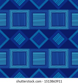 Ethnic boho seamless pattern. Lace. Embroidery on fabric. Patchwork texture. Weaving. Traditional ornament. Tribal pattern. Folk motif. Can be used for wallpaper, textile, wrapping, web.