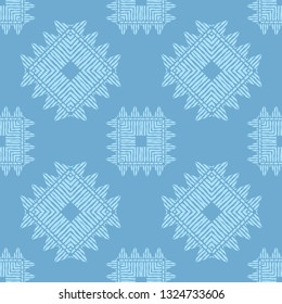 Ethnic boho seamless pattern. Patchwork texture. Weaving. Traditional ornament. Tribal pattern. Folk motif. Can be used for wallpaper, textile, invitation card, wrapping, web page background.