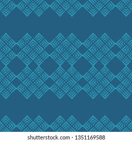 Ethnic boho seamless pattern. Patchwork texture. Weaving. Traditional ornament. Tribal pattern. Folk motif. Can be used for wallpaper, textile, invitation card, wrapping, web page background.
