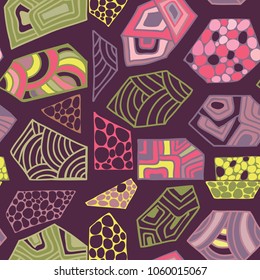 Ethnic boho seamless pattern. Print. Repeating background. Cloth design, wallpaper.