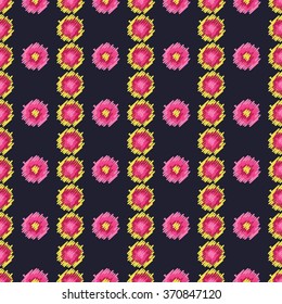 Ethnic boho seamless pattern. Print. Repeating background. Polka dot. Cloth design, wallpaper.
