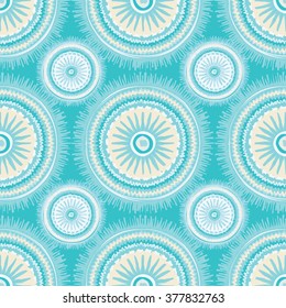 Ethnic boho seamless pattern. Print. Repeating background. Cloth design, wallpaper.