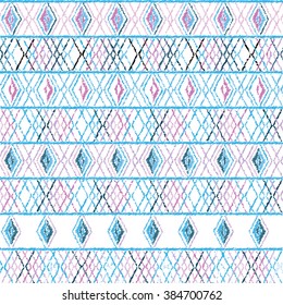 Ethnic boho seamless pattern. Print. Repeating background. Print. Cloth design, wallpaper.
