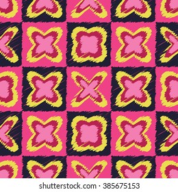 Ethnic boho seamless pattern. Print. Repeating background. Print. Cloth design, wallpaper.