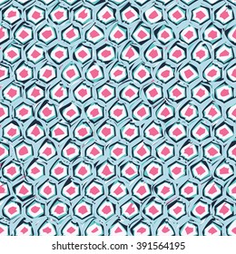 Ethnic boho seamless pattern. Print. Repeating background. Print. Cloth design, wallpaper.