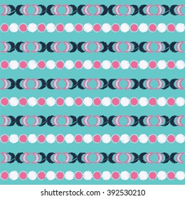 Ethnic boho seamless pattern. Print. Repeating background. Print. Cloth design, wallpaper.