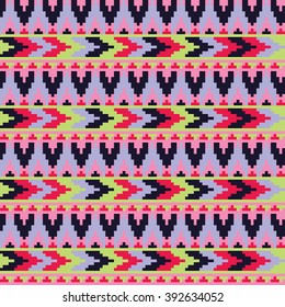 Ethnic boho seamless pattern. Print. Repeating background. Print. Cloth design, wallpaper.
