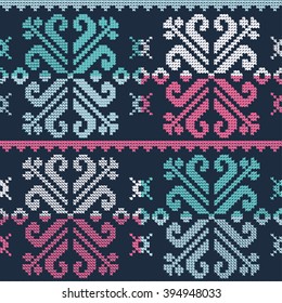 Ethnic boho seamless pattern. Print. Repeating background. Print. Cloth design, wallpaper.