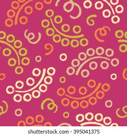 Ethnic boho seamless pattern. Print. Repeating background. Print. Cloth design, wallpaper.