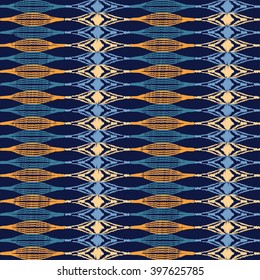 Ethnic boho seamless pattern. Print. Repeating background. Cloth design, wallpaper.