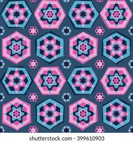 Ethnic boho seamless pattern. Print. Repeating background. Cloth design, wallpaper.