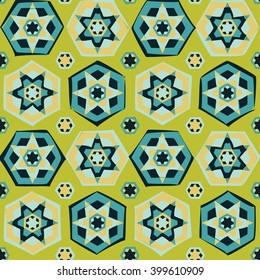 Ethnic boho seamless pattern. Print. Repeating background. Cloth design, wallpaper.