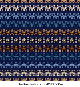 Ethnic boho seamless pattern. Print. Repeating background. Cloth design, wallpaper.