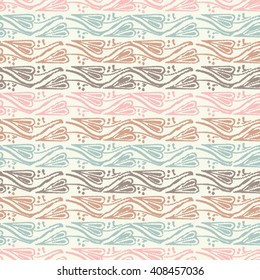 Ethnic boho seamless pattern. Print. Repeating background. Cloth design, wallpaper.