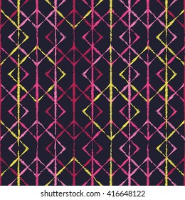Ethnic boho seamless pattern. Print. Repeating background. Cloth design, wallpaper.