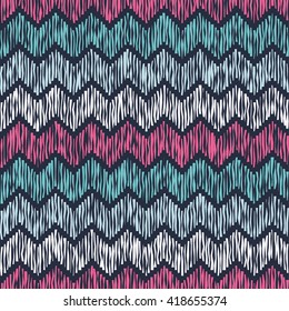 Ethnic boho seamless pattern. Print. Repeating background. Cloth design, wallpaper.