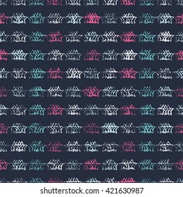 Ethnic boho seamless pattern. Print. Repeating background. Cloth design, wallpaper.