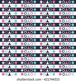 Ethnic boho seamless pattern. Print. Repeating background. Cloth design, wallpaper.