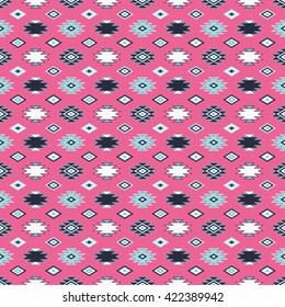 Ethnic boho seamless pattern. Print. Repeating background. Cloth design, wallpaper.