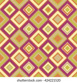 Ethnic boho seamless pattern. Print. Repeating background. Cloth design, wallpaper.