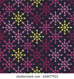 Ethnic boho seamless pattern. Print. Repeating background. Cloth design, wallpaper.