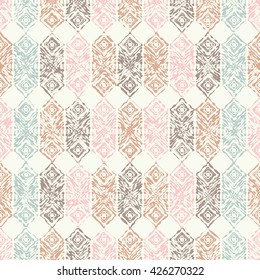 Ethnic boho seamless pattern. Print. Repeating background. Cloth design, wallpaper.