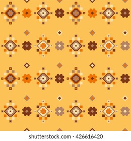 Ethnic boho seamless pattern. Print. Repeating background. Cloth design, wallpaper.