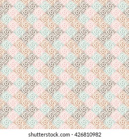 Ethnic boho seamless pattern. Print. Repeating background. Cloth design, wallpaper.