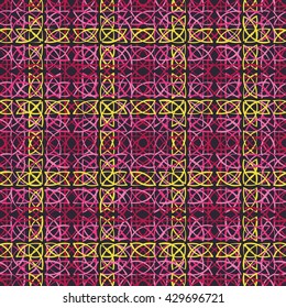 Ethnic boho seamless pattern. Print. Repeating background. Cloth design, wallpaper.