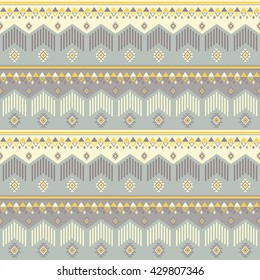 Ethnic boho seamless pattern. Print. Repeating background. Cloth design, wallpaper.