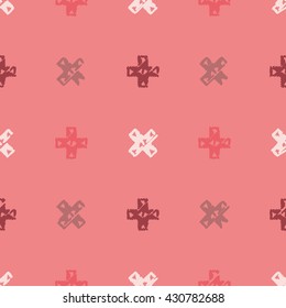 Ethnic boho seamless pattern. Print. Repeating background. Cloth design, wallpaper.