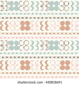 Ethnic boho seamless pattern. Print. Repeating background. Cloth design, wallpaper.