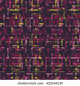 Ethnic boho seamless pattern. Print. Repeating background. Cloth design, wallpaper.