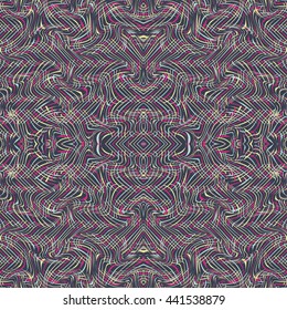 Ethnic boho seamless pattern. Print. Repeating background. Cloth design, wallpaper.
