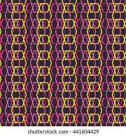Ethnic boho seamless pattern. Print. Repeating background. Cloth design, wallpaper.