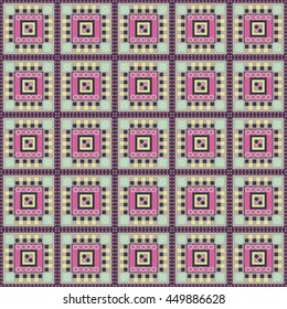Ethnic boho seamless pattern. Print. Repeating background. Cloth design, wallpaper.