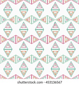 Ethnic boho seamless pattern. Print. Repeating background. Cloth design, wallpaper.