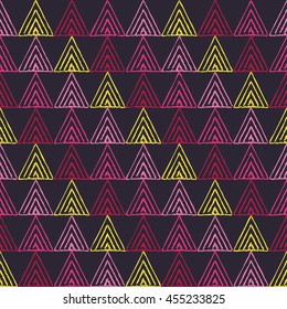 Ethnic boho seamless pattern. Print. Repeating background. Cloth design, wallpaper.