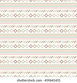 Ethnic boho seamless pattern. Print. Repeating background. Cloth design, wallpaper.