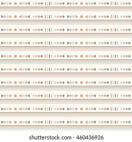 Ethnic boho seamless pattern. Print. Repeating background. Cloth design, wallpaper.