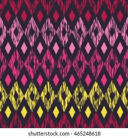 Ethnic boho seamless pattern. Print. Repeating background. Cloth design, wallpaper.