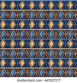 Ethnic boho seamless pattern. Print. Repeating background. Cloth design, wallpaper.