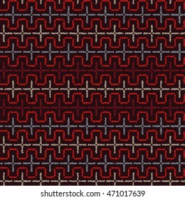 Ethnic boho seamless pattern. Print. Repeating background. Cloth design, wallpaper.