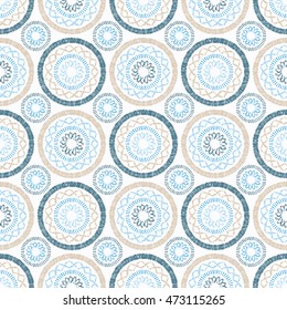 Ethnic boho seamless pattern. Print. Repeating background. Cloth design, wallpaper.