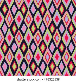 Ethnic boho seamless pattern. Print. Repeating background. Cloth design, wallpaper.