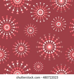 Ethnic boho seamless pattern. Print. Repeating background. Cloth design, wallpaper.